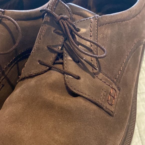 SAS Ambassador Brown Size 11M Men Leather Diabetic Lace-Up Dress Shoes Oxford - Picture 3 of 10